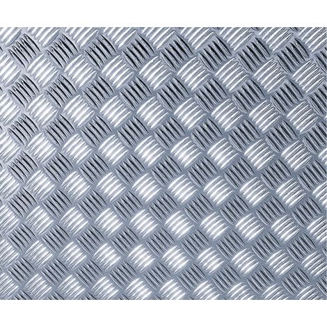 d-c-fix Selbstklebefolie Metallic silber Riffelblech 67,5 cm x 1,5 m Klebefolien