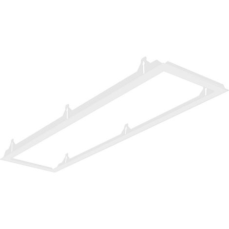 LEDVANCE PL 1200X300 RECESSEDMOUNTFRAME LEDV CADRE DE MONTAGE ADAPTÉ, ALUMINIUM, BLANC 4058075472976 (1/3)