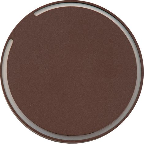 Lampe murale élégante Finister Ø 13 cm brun rouille - 33814/06/97 (1/3)