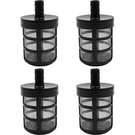 4 filtres pour tuyau d'arrosage, filtre d'aspiration pour pompe à eau et nettoyeur haute pression (1/4)