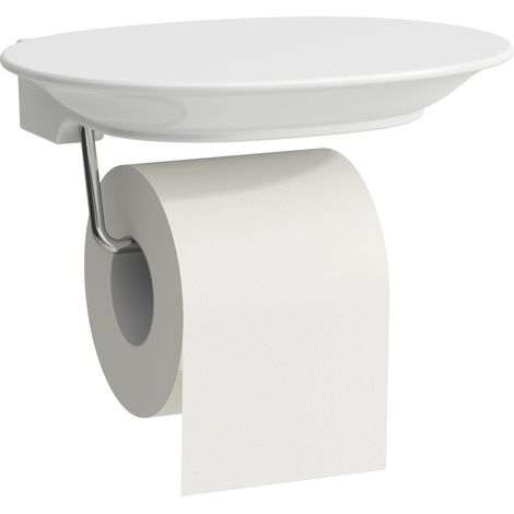 LAUFEN El Nuevo Portarrollos Clásico, Cerámica Zafiro, (1/2)