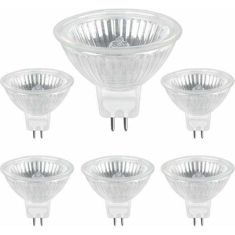 GU5.3 35W 12V Halogenlampe, MR16 Halogen-Spotlampe, 6er-Pack (1/4)