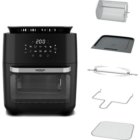 Friggitrice Aria 12l Con Display Led Touch Timer 60 Min E Ricette Preimpostate (1/5)