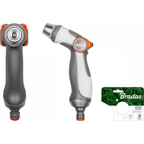 Bradas, modello WL-EN54M, Ugello professionale, accessorio per impianti di irrigazione, distribuzione uniforme dell'acqua con regolazione del flusso e dell'angolo.