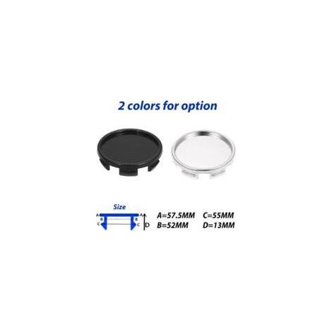 Convient pour un jeu de 4 enjoliveurs universels en ABS de 55 mm (1/2)