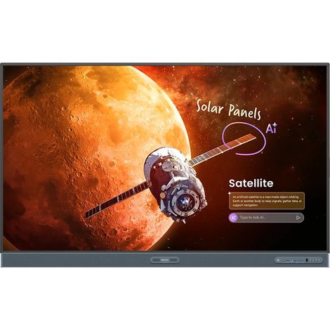 BenQ RP7505 lavagna interattiva 190,5 cm (75 pollici) 3840 x 2160 Pixel Touch screen Nero HDMI