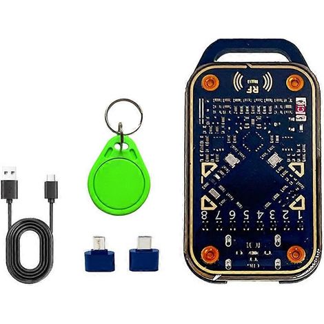 Émulateur de carte à puce Redémarrer Chameleon Ultra + Porte-clés UID, lecteur de puce RFID, décodage de cartes 125K 13,56M, duplicateur NFC (1/5)