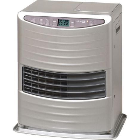 Estufa de leña Zibro LC-30 3,0 kW – electrónica con temporizador programable – depósito 5,4 litros – para espacios de hasta 120 m³