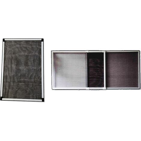 sifer marco mosquitera ventana fibra ajustable 100-192x75cm blan