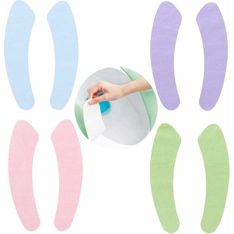Tapis Toilette en Pâte de Velours Coussin Siège de Toilette Auto-adhésif Antibactérien,Facile Transporter,Peut être Coupé 4pcs Lefou (1/5)