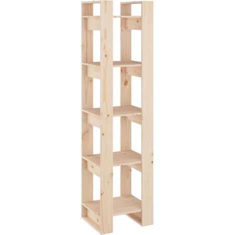 Maison Exclusive - Libreria/Divisorio 41x35x160 cm in Legno Massello di Pino