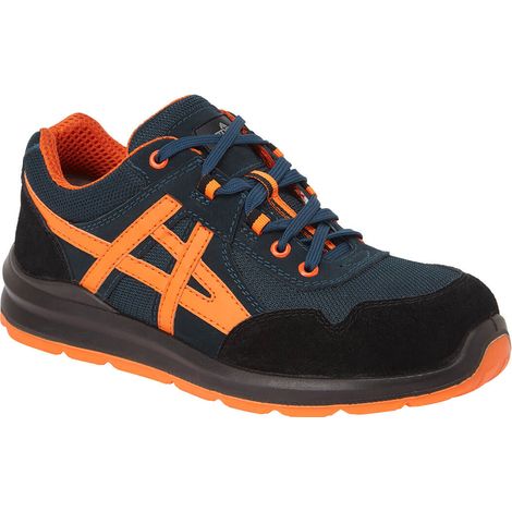 Arbeitsstiefel MERSEY Steelite S1 Blau/Orange 44