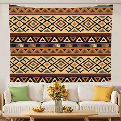 Tapisserie murale à séchage rapide, motif attrayant, idéale pour la plage ou comme couvre-lit ou rideau. 200x150cm (1/5)