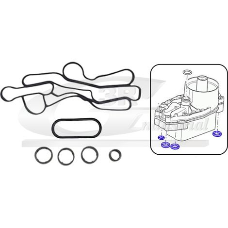 3RG 76902 KIT JUNTAS INTERCAMBIADOR (6PCS)