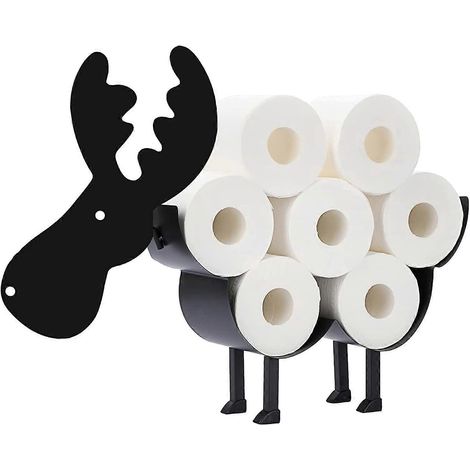 Rustikaler Papierrollenhalter aus Eisen, Taschentuchpapierständer, Bauernhaus-Handwerkskunst-Dekoration