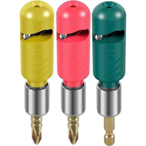Outil de dénudage de câbles métalliques électrique en 3 pièces pour perceuse-visseuse, dénudage de fils 2,5/4. (1/4)