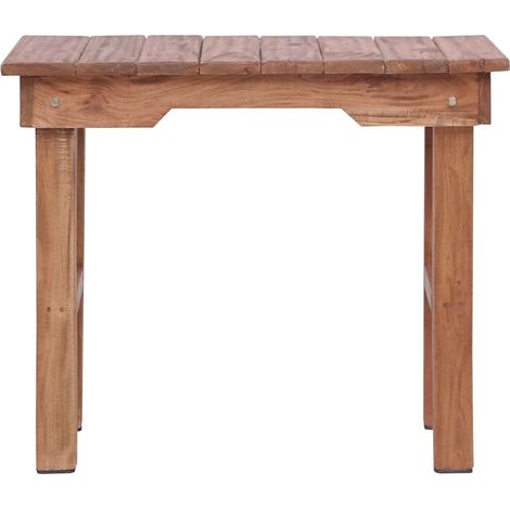 Maison Exclusive - Beistelltisch 70 x 35 x 60 cm Massivholz Mahag