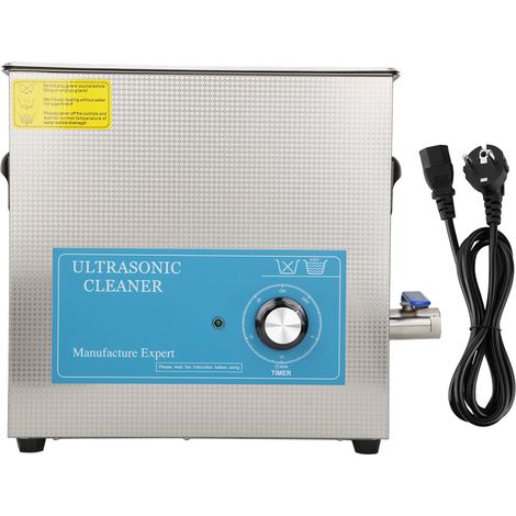 Nettoyeur Ultrasonique 360T 6,5L Minuteur Mécanique 0-20min Prise UE 200-240V Équipement de Nettoyage Industriel (1/5)