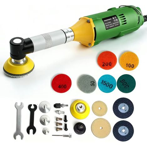 Meuleuse d’angle haute vitesse 15000 tr/min, outil pour carrelage, ponçage des bords de carreaux, dé-bavurage, polissage et nettoyage des joints de carrelage, outil de finition professionnelle