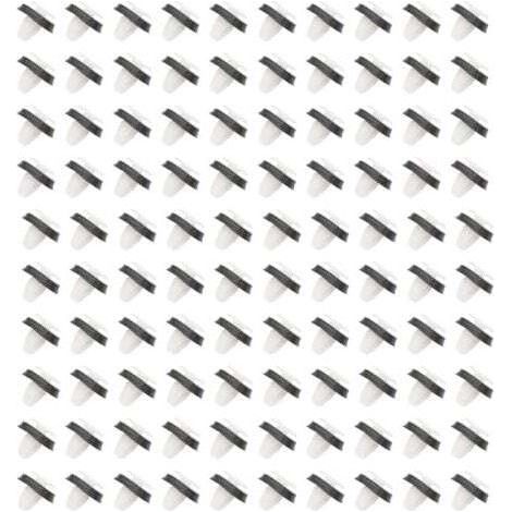 100pcs Agrafe Garniture Fixation Clip Panneau Joint Porte Pour Fiat Ducato 71728806,8565.43, 856543 avec Joint en Caoutchouc (1/5)