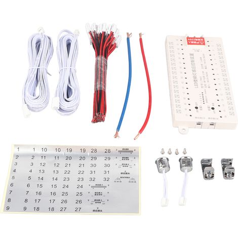 Bewegungsaktiviertes LED-Treppenbeleuchtungsset, 12 V/24 V, intelligenter Controller mit Sensor