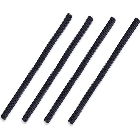 Lot de 4 Protections Grille Four Silicone Résistant Chaleur Anti-Brûlure Cuisine