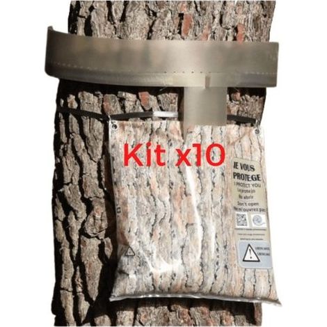 Kit Mètre Linéaire Ecopiège modèle écorce (16,60 m, soit 10 pièges) (1/3)