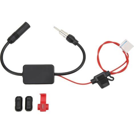 Amplificateur de Signal d'antenne Radio FM AM pour voiture 88 à 108MHz 12V Anti-interférence universel (1/5)