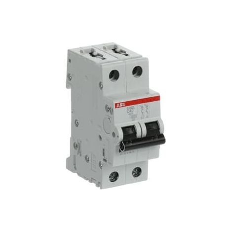 ABB S202L-C40 Schutzschalter 2P 40A - C - (AC) 4.5 kA
