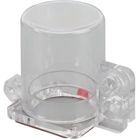 Couvercle de verrouillage transparent en plastique pour bouton d'arrêt d'urgence, protection visuelle pour la maintenance en cas de panne D60‑1 (1/5)