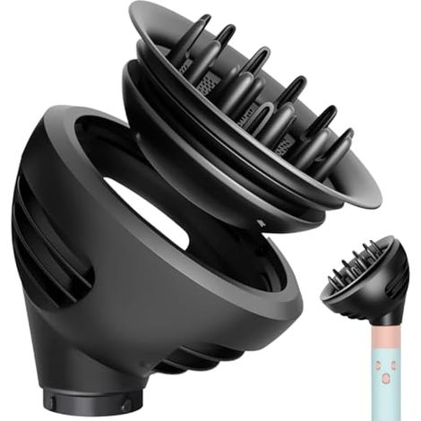 Diffuseur Wave+Curl pour Dyson Airwrap HS01 HS05 HS08 Accessoire, embout pour dyson airwrap, conversion pour Dyson Airwrap Styler en sèche-cheveux (1/4)