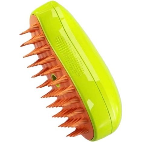 Brosse vapeur chat Brosse chat 3 en 1 Peigne De Massage En Spray Pour Chats Cat Steamy Brosse Avec Réservoir D'eau Brosse pour Chats à Poils Courts et Longs