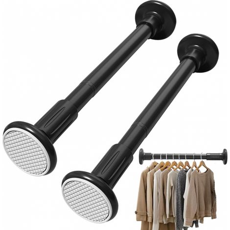 barres de séchage de vêtementstringle à rideau de douche télescopique tringle à aucun perçage requispeut supporter 288 catties 35-50 2 50 cm (1/5)