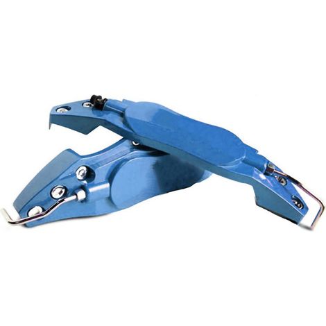 (Exclusivité Asie du Sud-Est) Cache-étrier de frein universel pour voiture, décoration et modification, cache-moyeu de roue, cache-étrier 3D, petit modèle bleu (1/2)