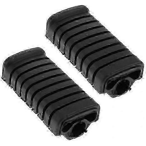 2x 2 pièces Repose-pieds antidérapants en caoutchouc pour moto, compatibles avec WY125 WY (1/4)