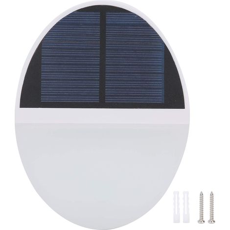 Applique da parete, lampada a induzione, ABS e silicio monocristallino per vialetti da giardino (1/5)