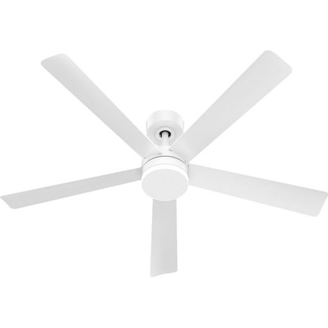 Ventilador de techo LED regulable con mando a distancia (28W 3CCT 2800lm) Ø132cm color blanco (1/3)