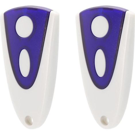 2er-Pack Garagentor-Fernbedienung, kompatibel mit Novoferm Novotron 502 MAX43-2 Novotron 512 MIX43-2 433,92 MHz