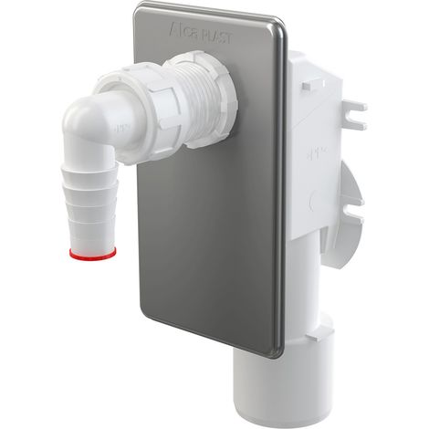 Siphon encastrable pour lave linge en acier inoxydable (APS3) (1/3)