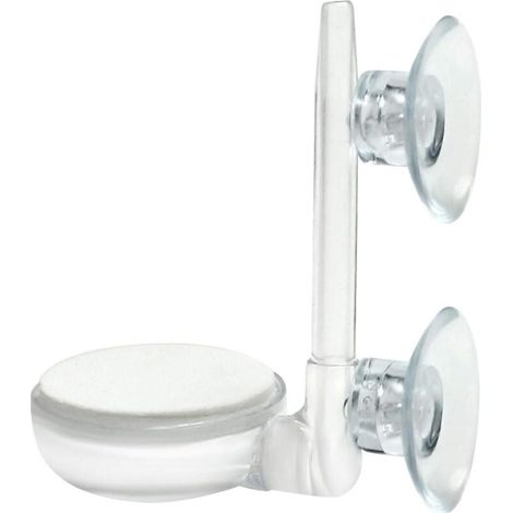 Aquarium Pierre a Air, Diffuseur d'air pour Aquariophilie, Pierre à Bulles utilisé dans Les Aquariums et Les Pompes hydroponiques avec vanne de contrôle et ventouses (35 mm) (1/5)