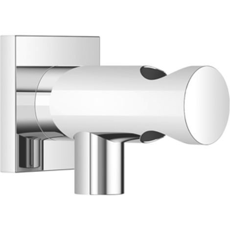 Dornbracht Wandanschlussbogen mit integriertem Brausehalter,