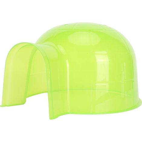 Récipient de bain de sable pour Hamster, cachette de toilette transparente et respirante pour petits animaux, salle de bain pour hérisson 29x26x16cm / 11.4x10.2x6.3in (1/5)