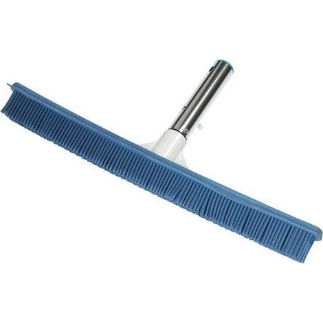 Balai de piscine 40 cm en santoprène – Nettoyage sans rayures – Pour margelles et surfaces fragiles – Kit d'entretien de piscine – Kerlis (1/7)