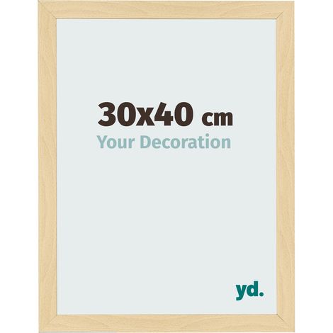 yd. - Cadre photo 30x40 - Hetre Decor - MDF - Bologna (1/5)
