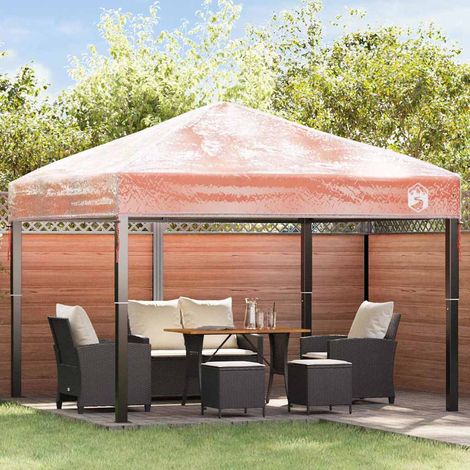 Ersatzbezug für Pavillon 300 x 300 x 26 cm Transparent PVC