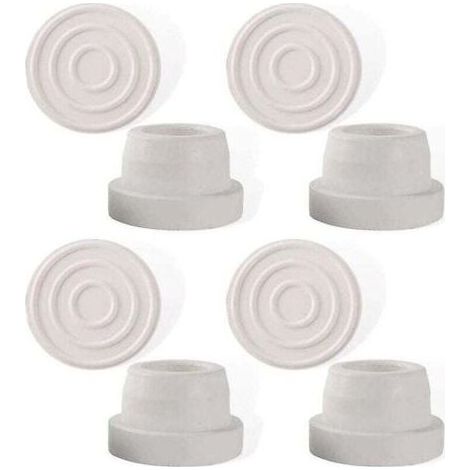 4-pack rubber pool ladder bumpers, suitable for pipes with a 4.8 cm inner diameter, ladder stoppers for in-ground pools, accessories to protect the pool liner (1/4)