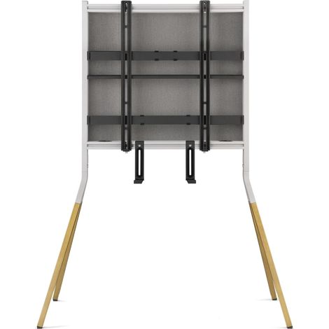 One For All, Supporto TV da Pavimento WM7482, da 32" a 70", Portata 80 kg, Quercia/Argento/Grigio (1/4)