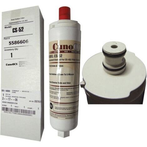 Filtre à eau réfrigérateur CS-52 (00640565, 484000000203) Réfrigérateur, congélateur BOSCH, NEFF, SIEMENS, VIVA