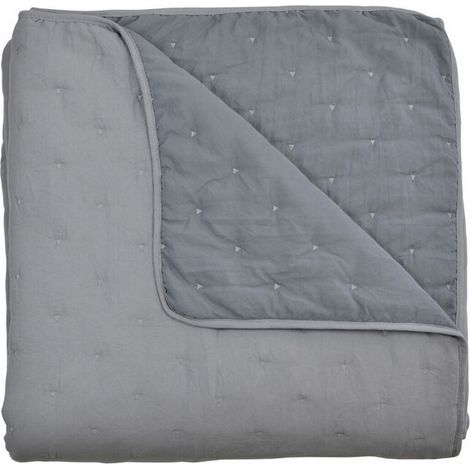 Donatella Pierre Cardin LORENA couvre-lit anthracite 235x270 cm