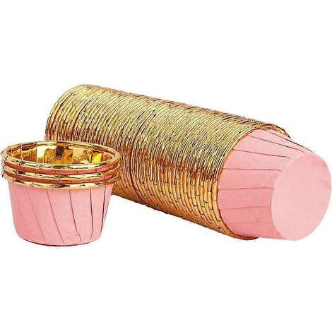 Caissettes à cupcakes en papier, 50 caissettes à muffins en papier, moules à muffins en papier, caissettes de cuisson pour muffins, pour muffins, gâteaux, puddings, desserts (1/5)